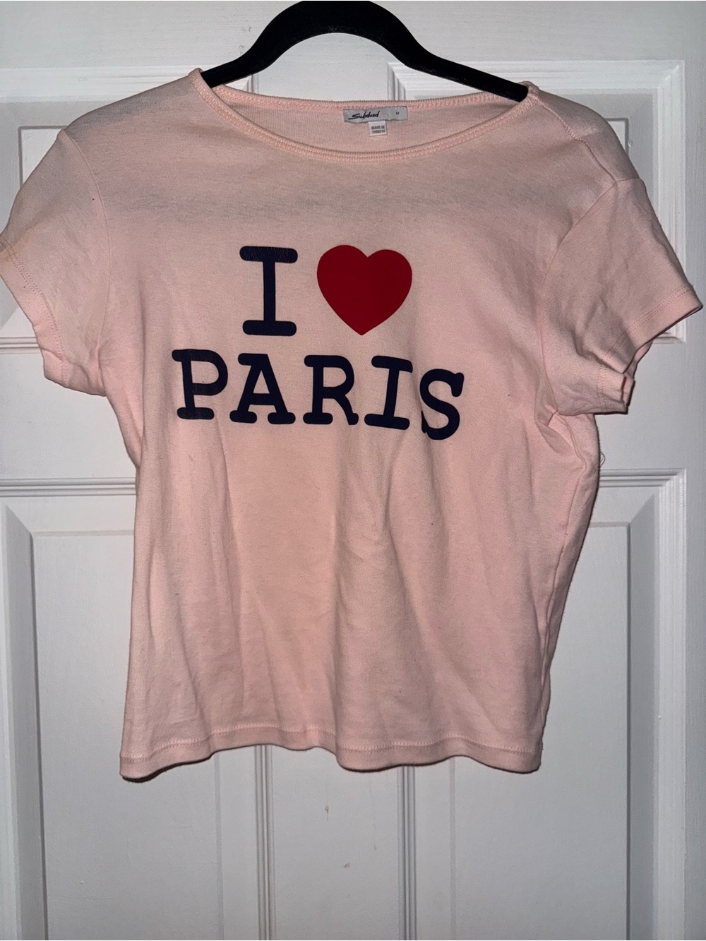 I ♥ PARIS Pink Baby Tee !